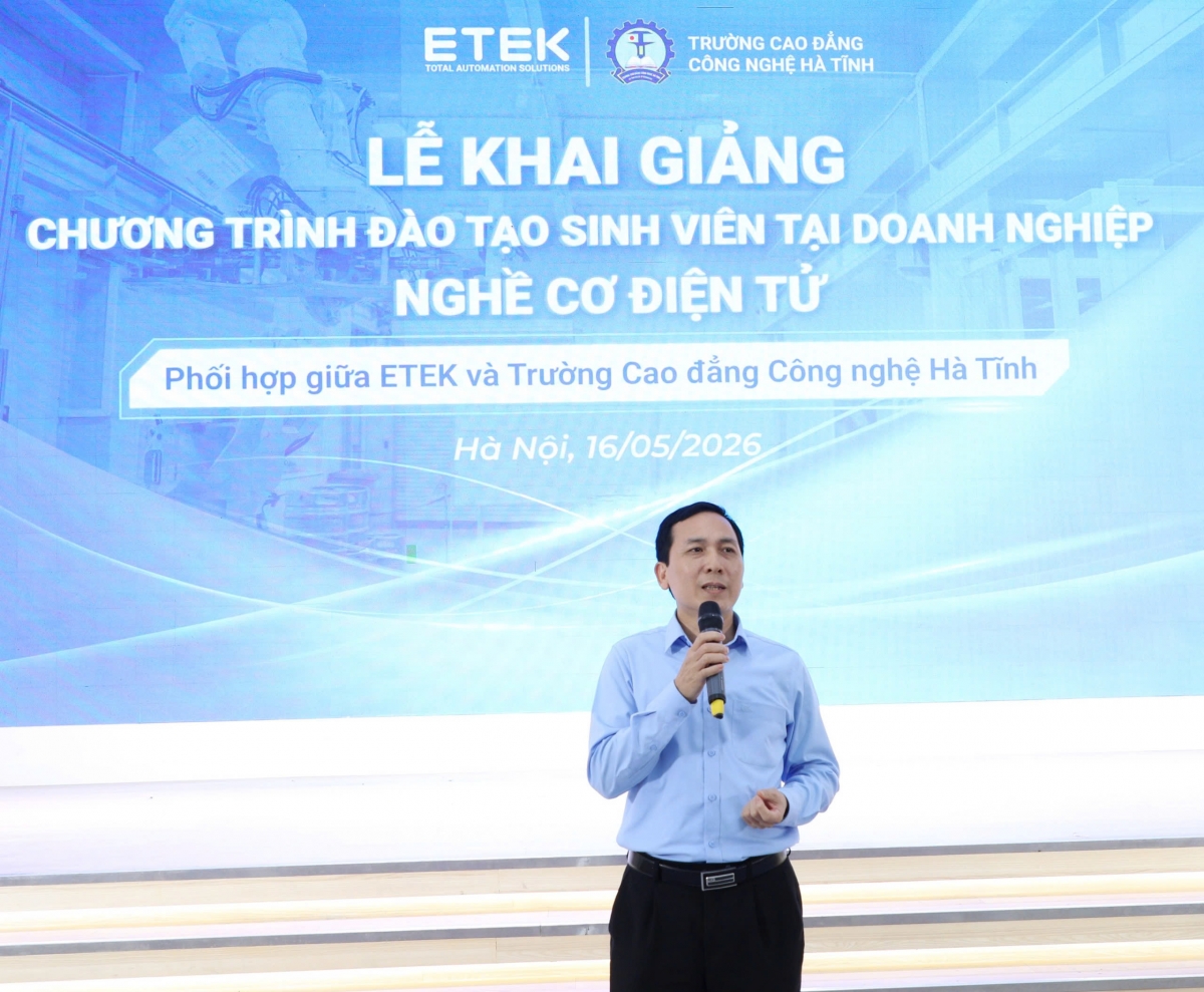 ETEK khởi động chương trình đào tạo kỹ sư tự động hóa chất lượng cho các trường nghề