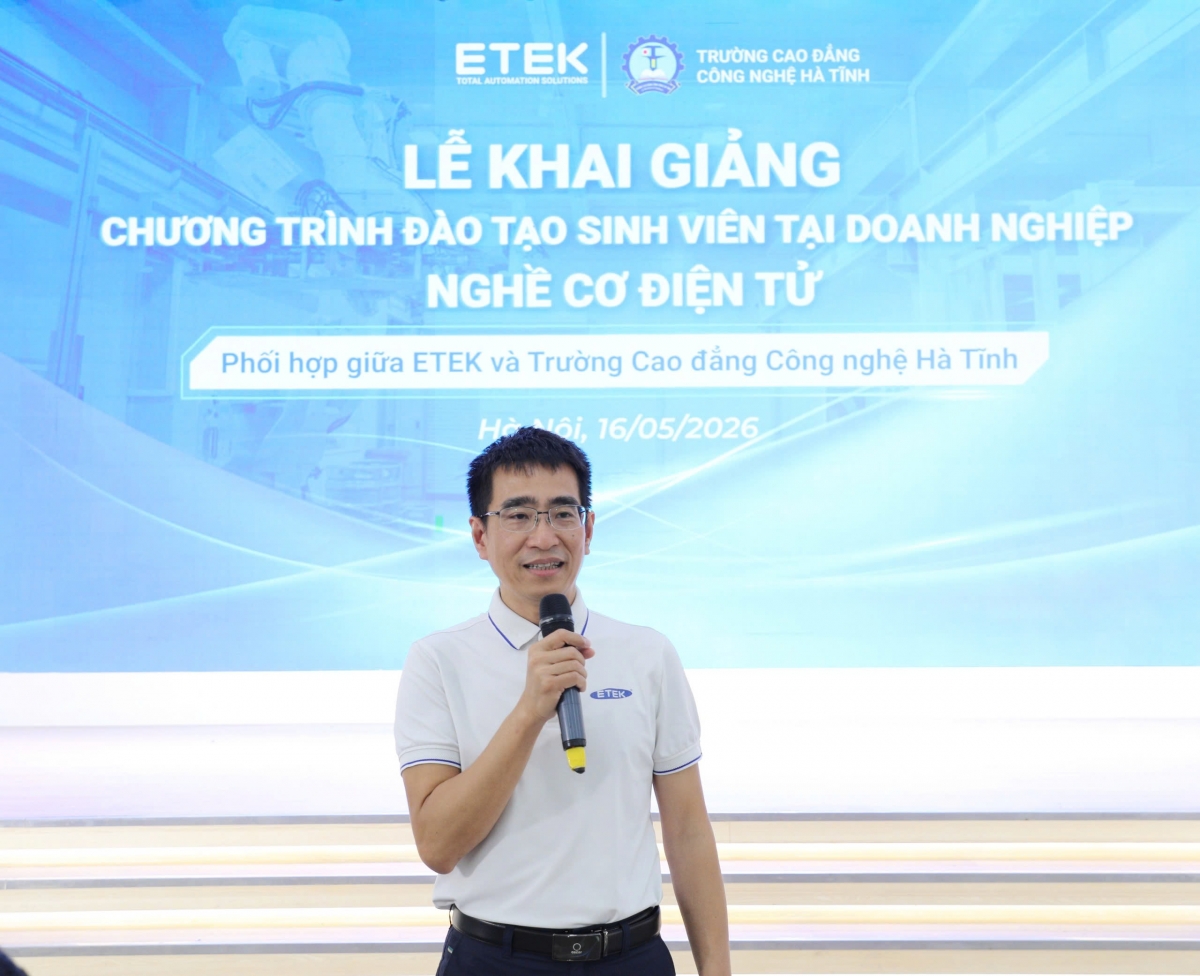 ETEK khởi động chương trình đào tạo kỹ sư tự động hóa chất lượng cho các trường nghề