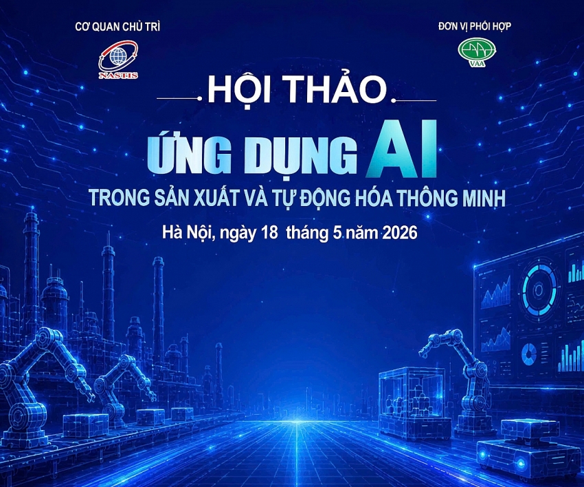 Robot, thị giác máy, AI nhà máy thông minh sẽ được trình diễn tại hội thảo Techmart AI 2026