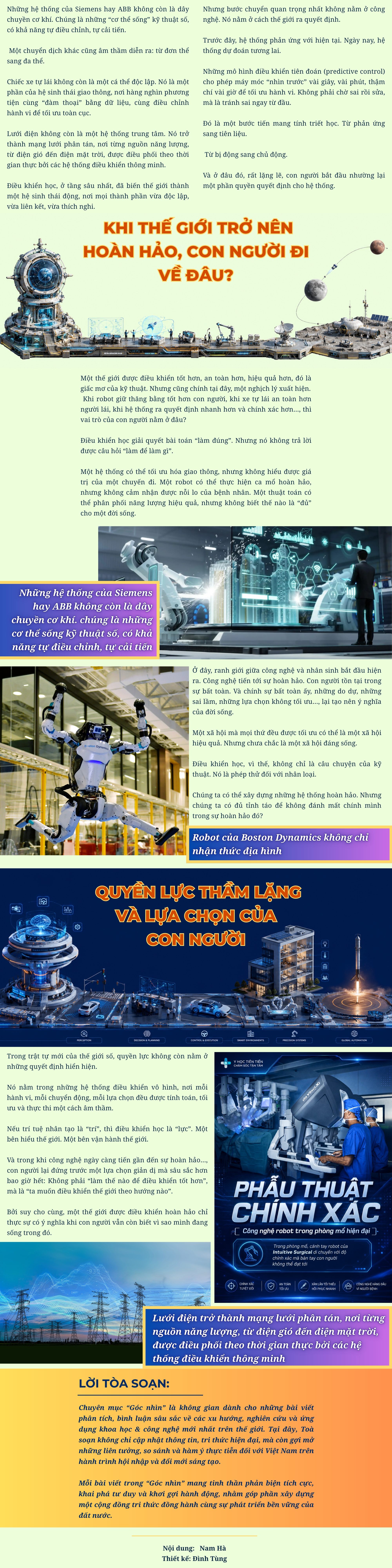 [E-Magazine] Quyền lực thầm lặng của điều khiển học