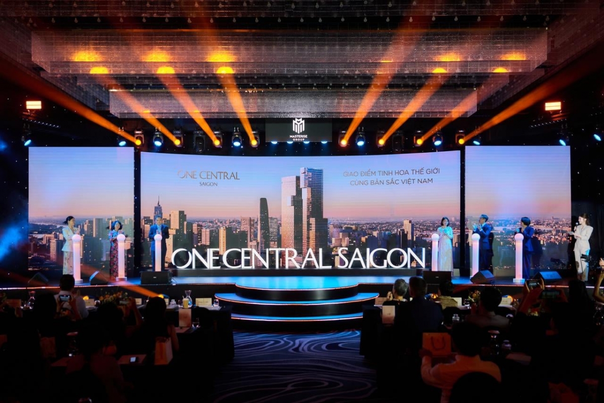 Masterise Group ra mắt One Central Saigon: Giao điểm tinh hoa thế giới, cùng bản sắc Việt Nam