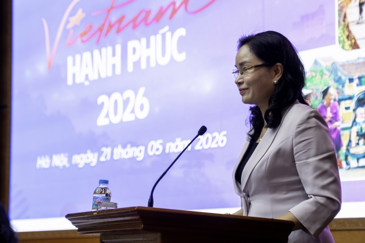 Giải thưởng “Việt Nam hạnh phúc - Happy Vietnam năm 2026” phản ánh sâu sắc quyền con người Việt Nam