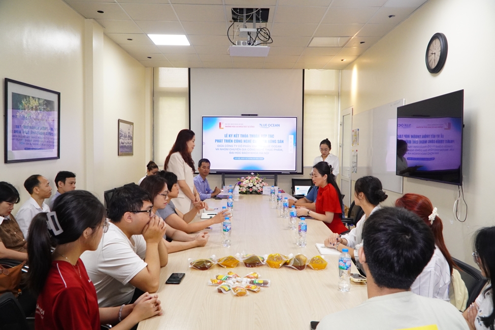Nhà trường và doanh nghiệp kết hợp thúc đẩy phát triển công nghệ chế biến nông sản