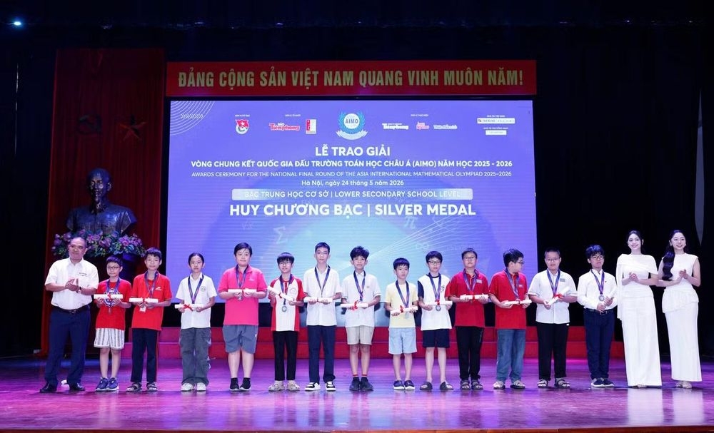 AIMO - nơi hàng trăm tài năng Toán học trẻ được tỏa sáng