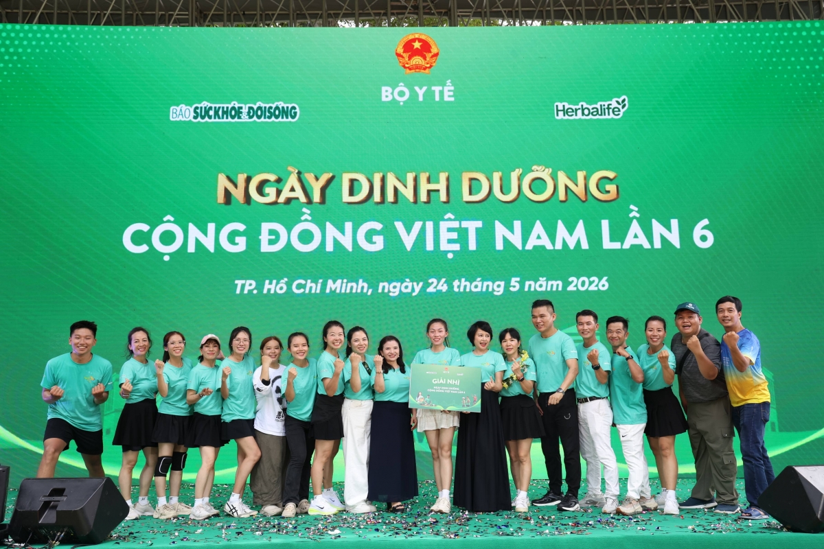 Ngày Dinh dưỡng Cộng đồng Việt Nam 2026 tổ chức tại Dinh Độc Lập (Hội trường Thống Nhất), TP.HCM
