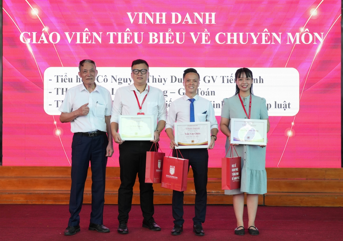 Năm học 2025-2026: Nhiều thành quả đến từ sự nỗ lực của thầy trò Trường Liên cấp Đa Trí Tuệ