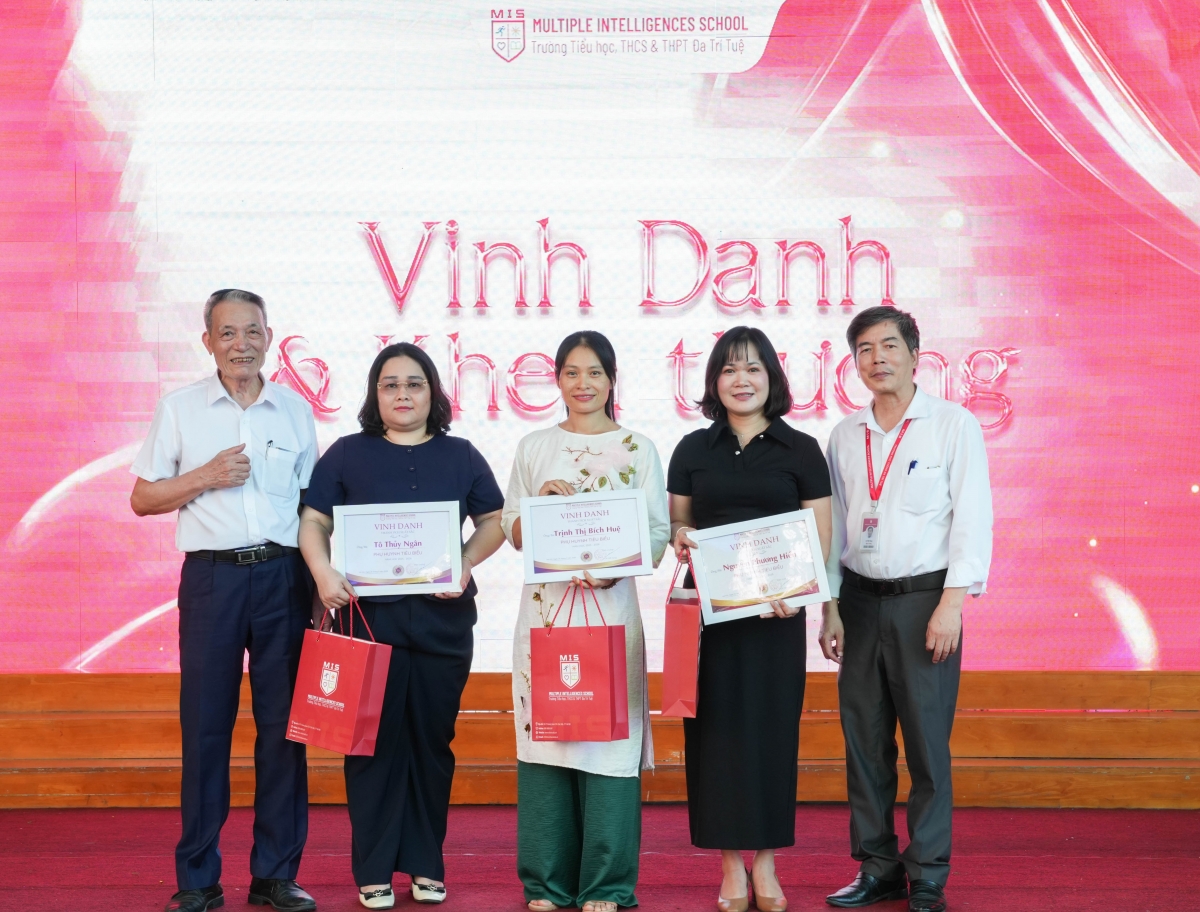 Năm học 2025-2026: Nhiều thành quả đến từ sự nỗ lực của thầy trò Trường Liên cấp Đa Trí Tuệ