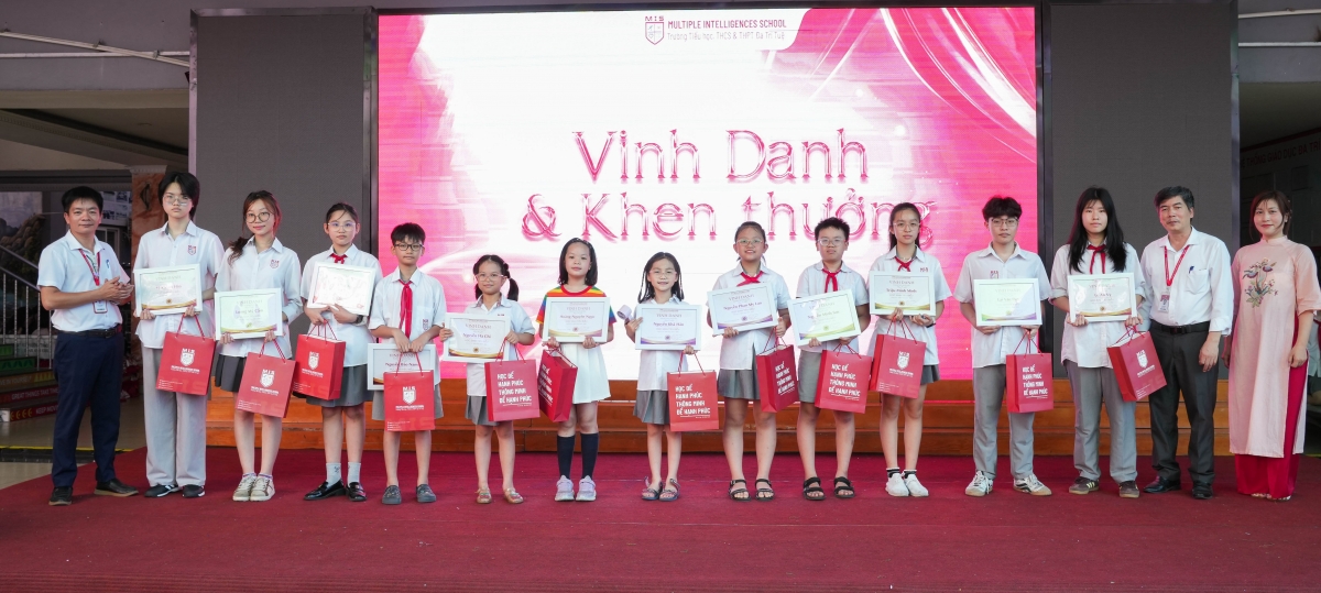 Năm học 2025-2026: Nhiều thành quả đến từ sự nỗ lực của thầy trò Trường Liên cấp Đa Trí Tuệ