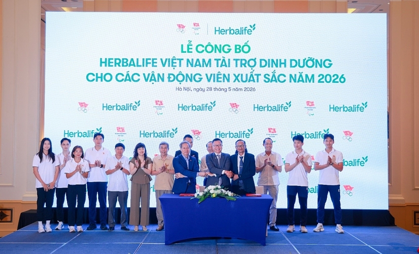 Herbalife Việt Nam tài trợ sản phẩm dinh dưỡng  cho các vận động viên xuất sắc Việt Nam năm 2026