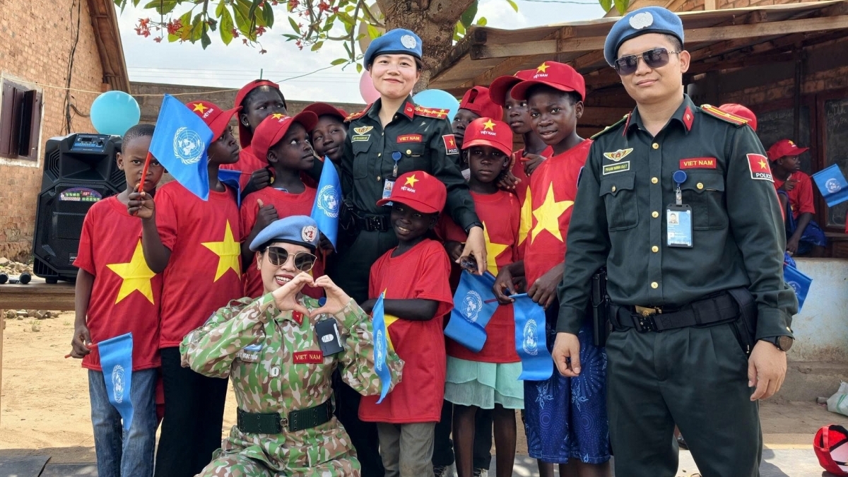 Dấu ấn Công an Việt Nam tại phái bộ gìn giữ hòa bình khắc nghiệt nhất Liên hợp quốc