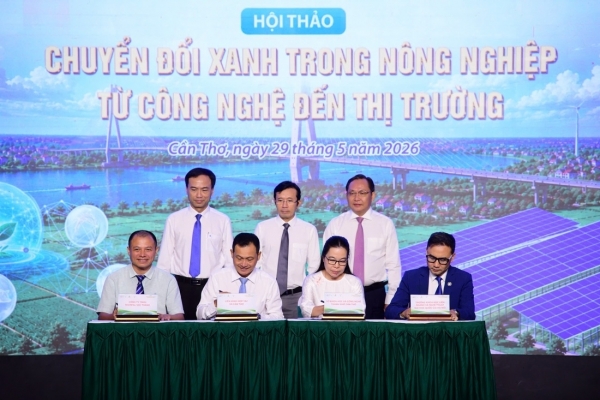 Kết nối công nghệ với thị trường thúc đẩy chuyển đổi xanh nông nghiệp Đồng bằng sông Cửu Long