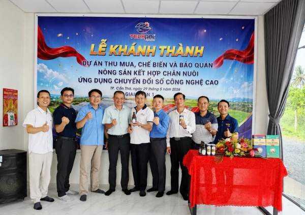 Techpal Group khánh thành dự án thu mua, chế biến nông sản công nghệ cao tại Cần Thơ