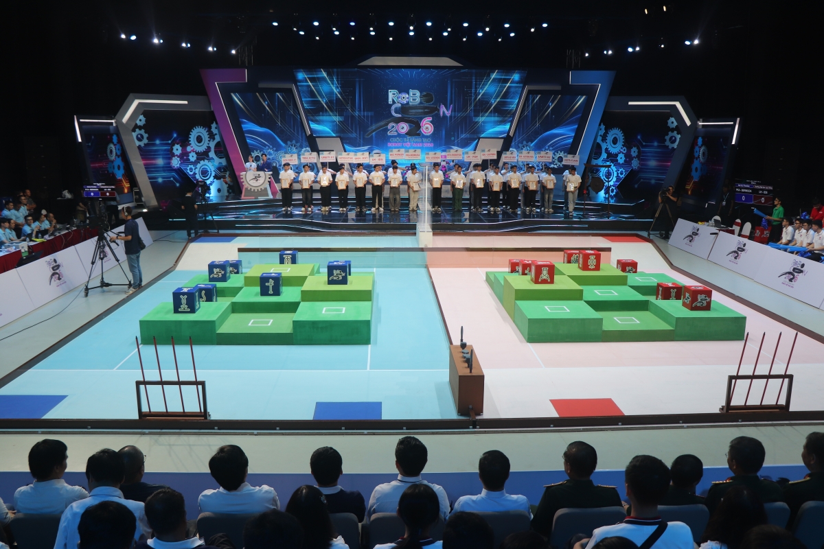 4 đội đầu tiên góp mặt tại Tứ kết Robocon Việt Nam 2026