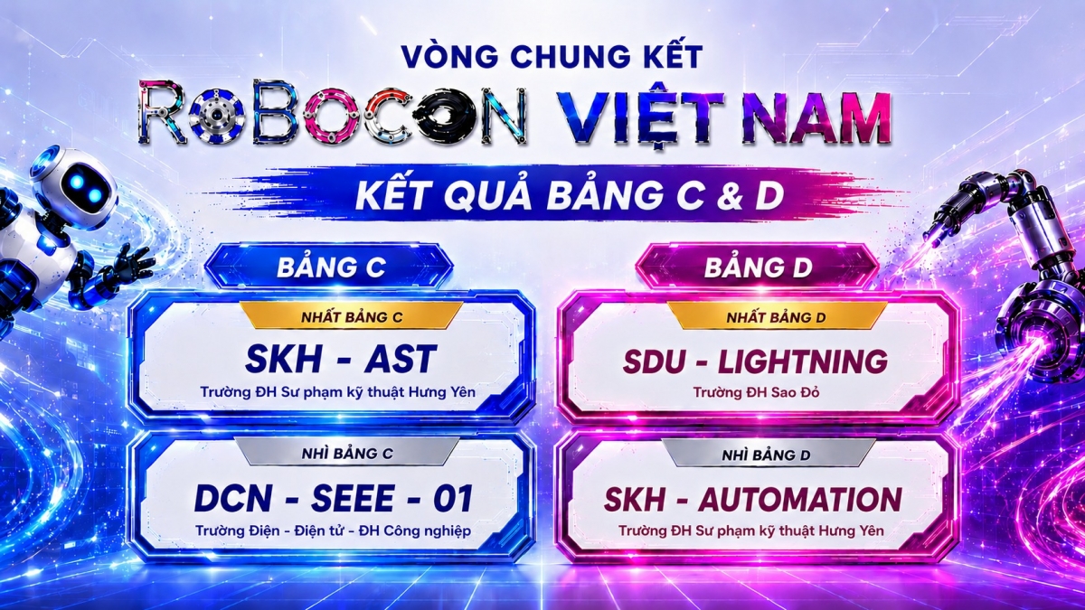 Robocon Việt Nam 2026: Tốc độ, bản lĩnh và những cuộc đấu trí trên võ đài công nghệ