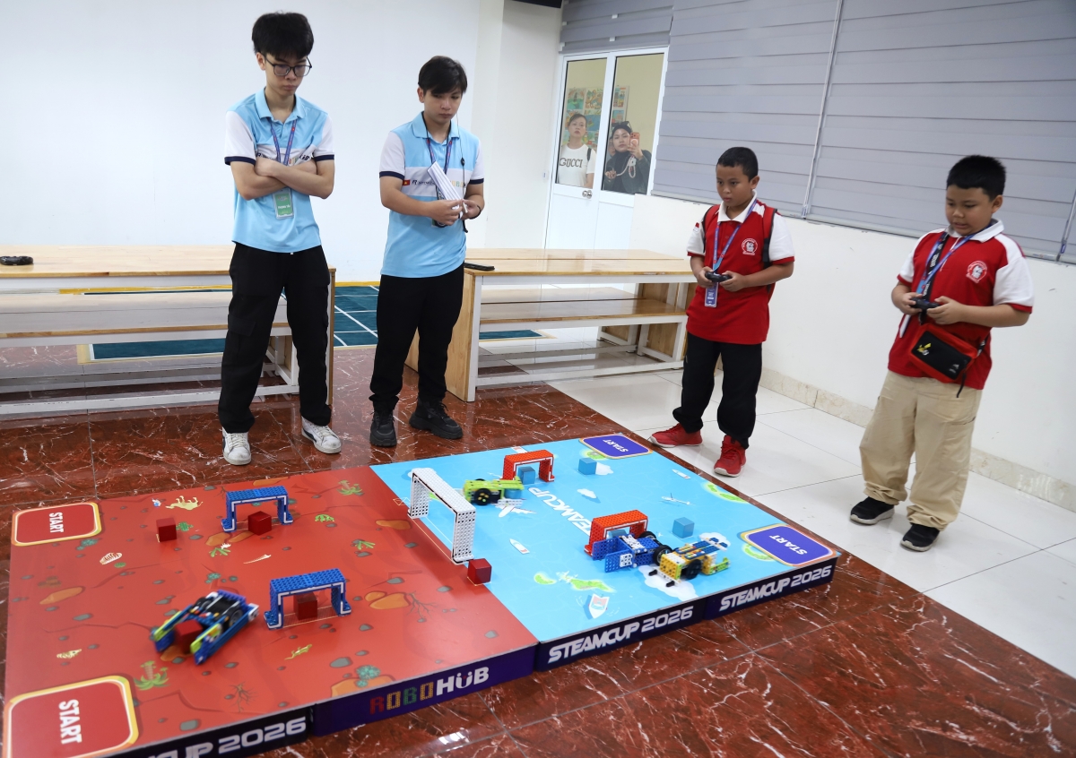 Tinh thần Fair-play xuyên suốt cuộc tranh tài Robotics tại STEAMCUP ASIA 2026