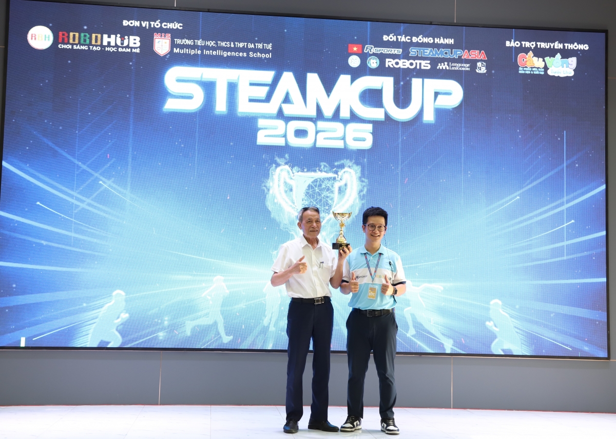 Tinh thần Fair-play xuyên suốt cuộc tranh tài Robotics tại STEAMCUP ASIA 2026