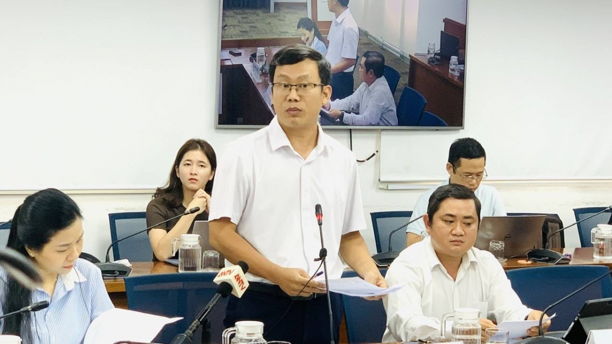 Ông Lê Đức Anh - Đại diện Sở Xây dựng thì TP. Hồ Chí Minh