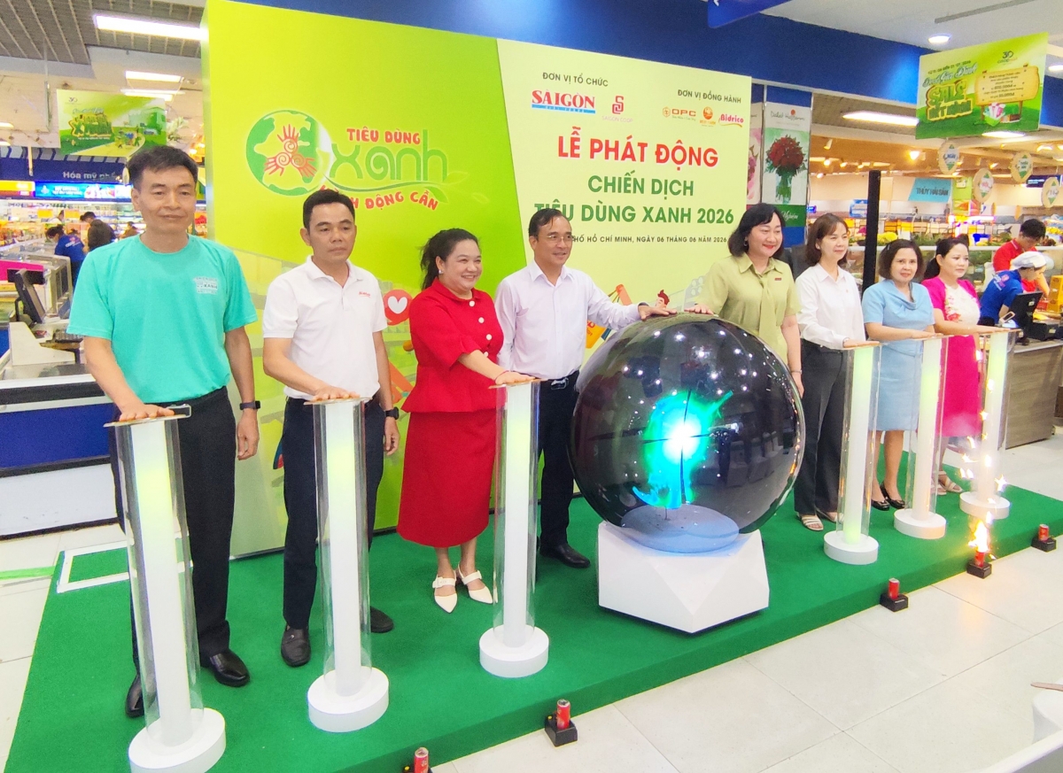 Kích hoạt thị trường xanh qua Chiến dịch tiêu dùng xanh 2026