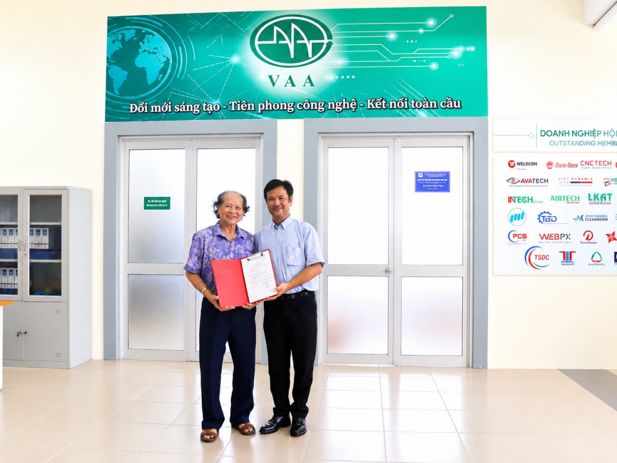 VAA bổ nhiệm Giáo sư lĩnh vực tự động hóa đảm nhiệm chức danh Phó Giám đốc Trung tâm TSDC