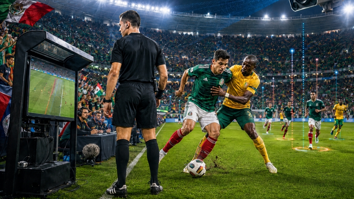 World Cup 2026: Đêm Azteca, trọng tài có thêm đôi mắt