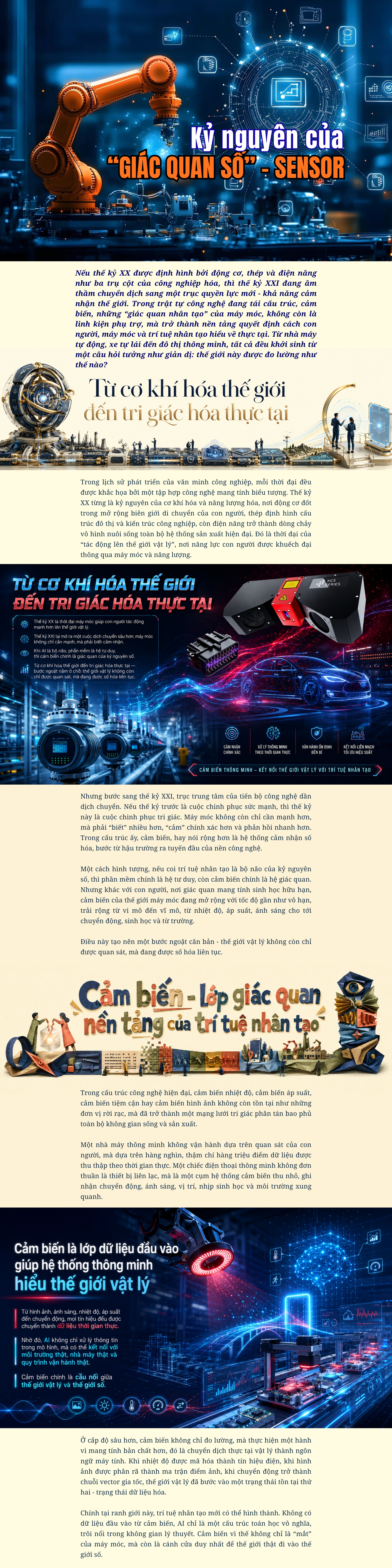 [E-Magazine] Kỷ nguyên của “Giác quan số” - Sensor