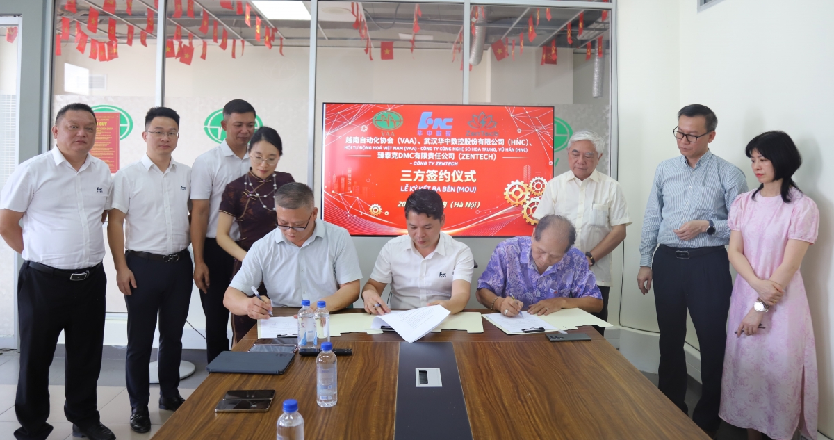 VAA - HNC Group - ZenTech ký hợp tác chiến lược thúc đẩy phát triển công nghệ cao, tự động hóa và đào tạo nhân lực chất lượng cao