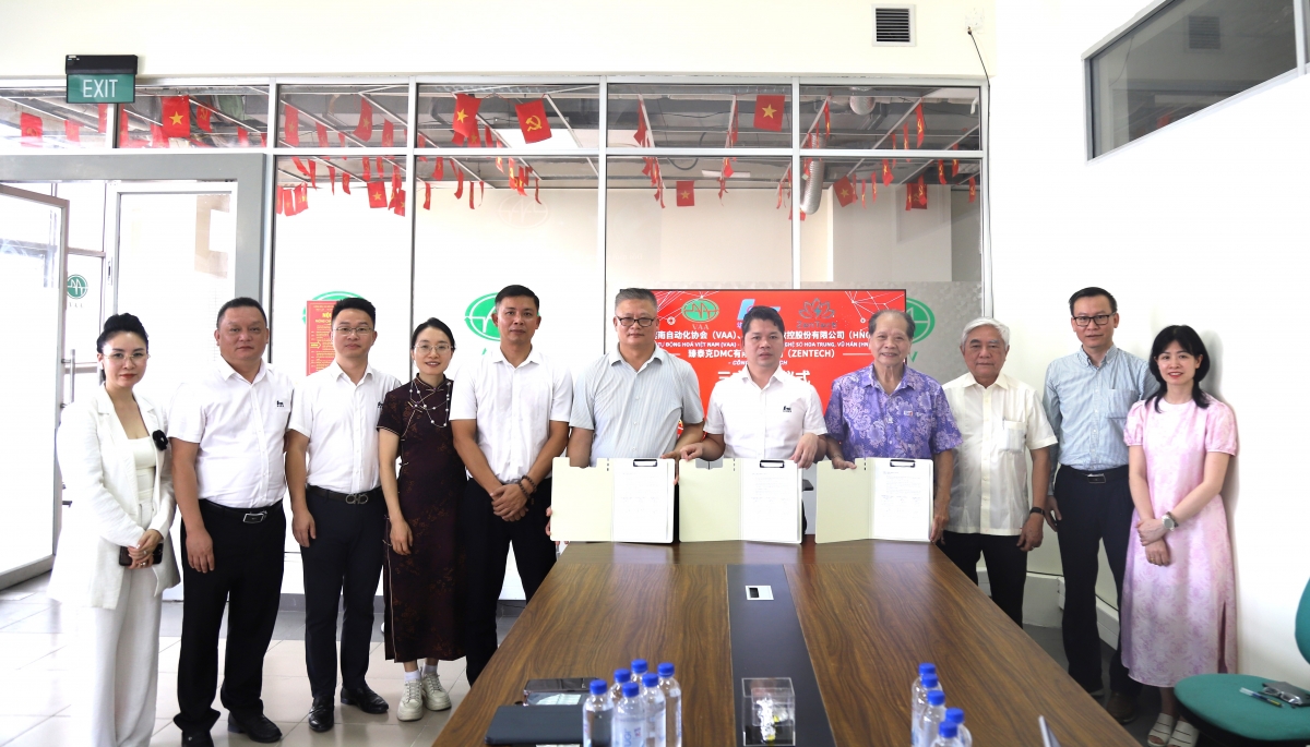 VAA - HNC Group - ZenTech ký hợp tác chiến lược thúc đẩy phát triển công nghệ cao, tự động hóa và đào tạo nhân lực chất lượng cao