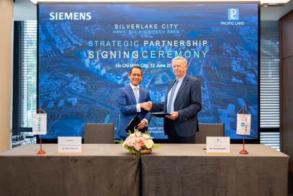 Siemens hợp tác phát triển Silverlake thành khu công nghiệp đổi mới sáng tạo thế hệ mới