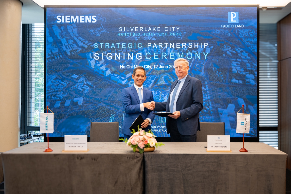 Siemens hợp tác phát triển Silverlake thành khu công nghiệp đổi mới sáng tạo thế hệ mới