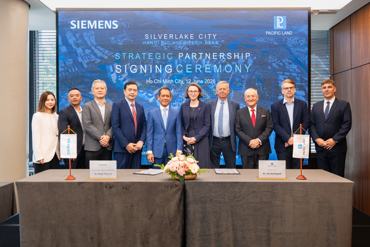 Siemens hợp tác phát triển Silverlake thành khu công nghiệp đổi mới sáng tạo thế hệ mới
