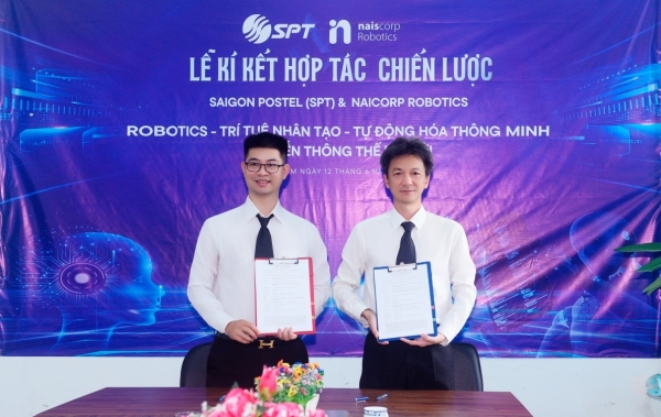 SPT và Naiscorp Robotics hợp tác phát triển AI, robot và hạ tầng số thế hệ mới