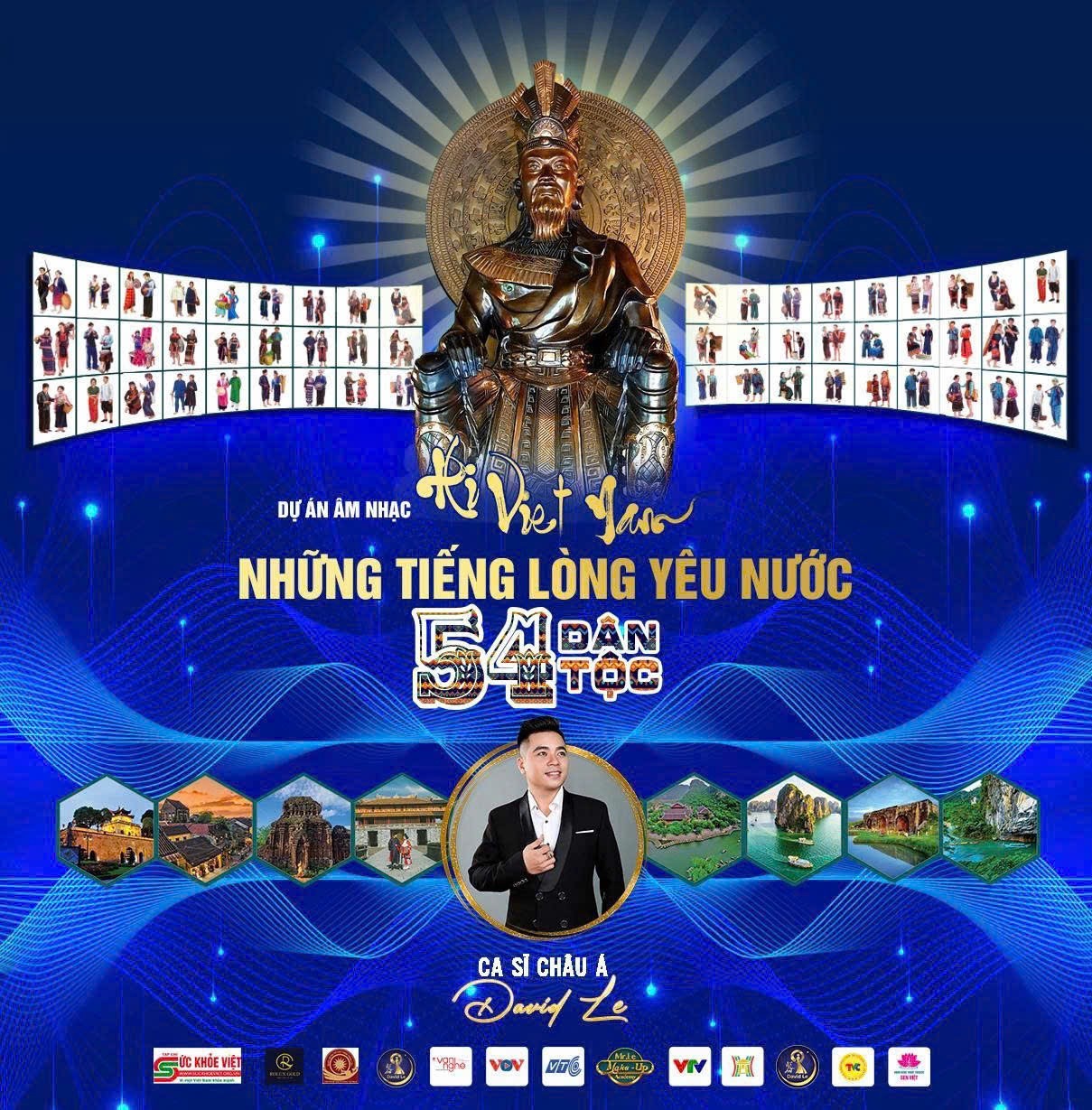 Ca sĩ Châu Á David Le  Hành trình 20 năm tuổi Đảng, 30 năm cống hiến vì nghệ thuật và cộng đồng.