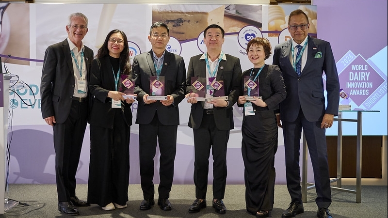 Vinamilk thắng lợi lớn tại giải thưởng đổi mới sáng tạo ngành sữa toàn cầu 2026