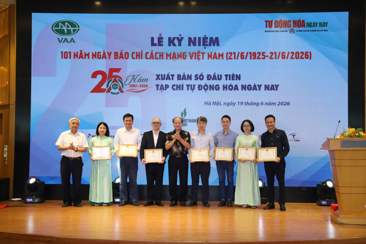 25 năm Tự động hóa Ngày nay: đồng hành cùng khoa học công nghệ nước nhà