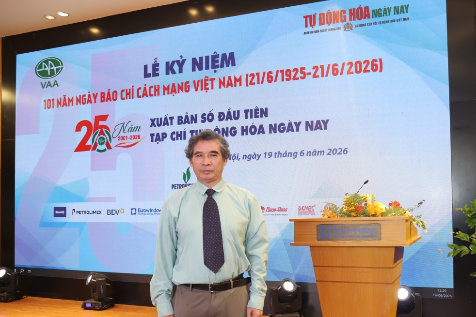 PGS.TS. Nguyễn Thường Lạng: Tạp chí cần tiên phong dẫn dắt hệ sinh thái tự động hóa và AI. Ảnh: Hoàng Tùng