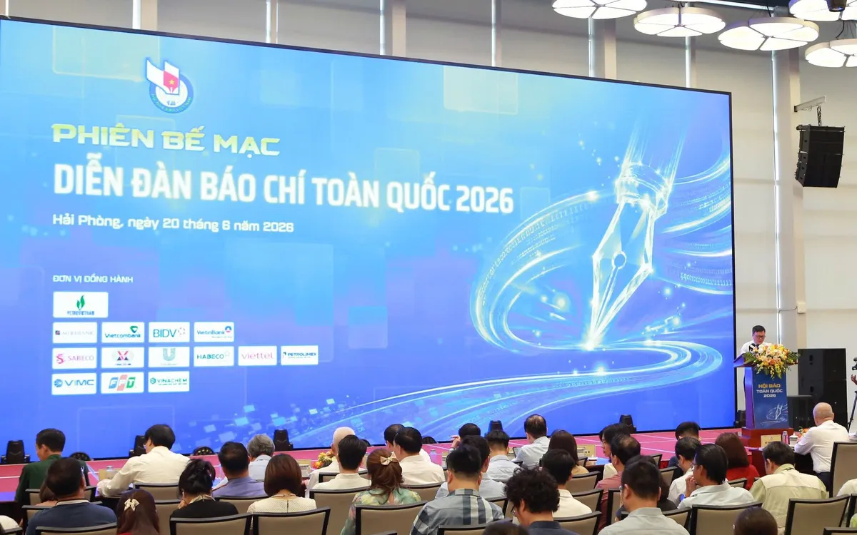 Diễn đàn Báo chí toàn quốc 2026: Báo chí phải giữ vững giá trị cốt lõi trong kỷ nguyên AI