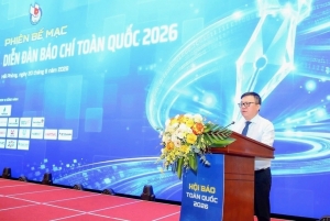 Diễn đàn Báo chí toàn quốc 2026: Báo chí phải giữ vững giá trị cốt lõi trong kỷ nguyên AI