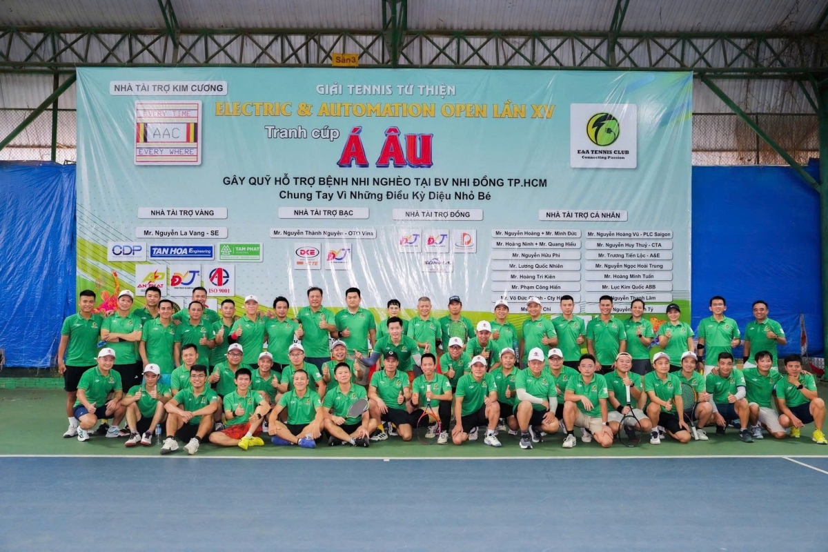 : 50 vận động viên tham gia tranh tài tại giải E&A 15 - Cúp Á Âu