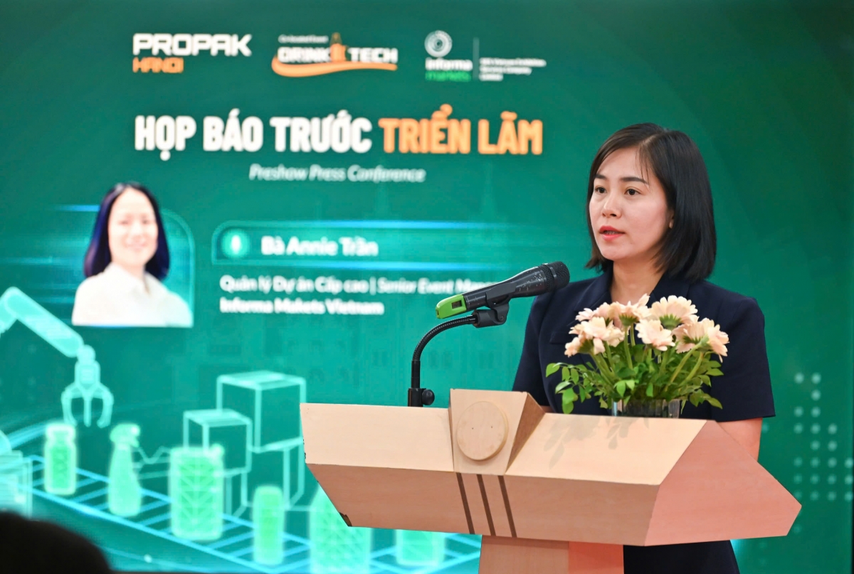bà Annie Trần, Quản lý Dự án Cấp cao của Informa Markets Việt Nam 