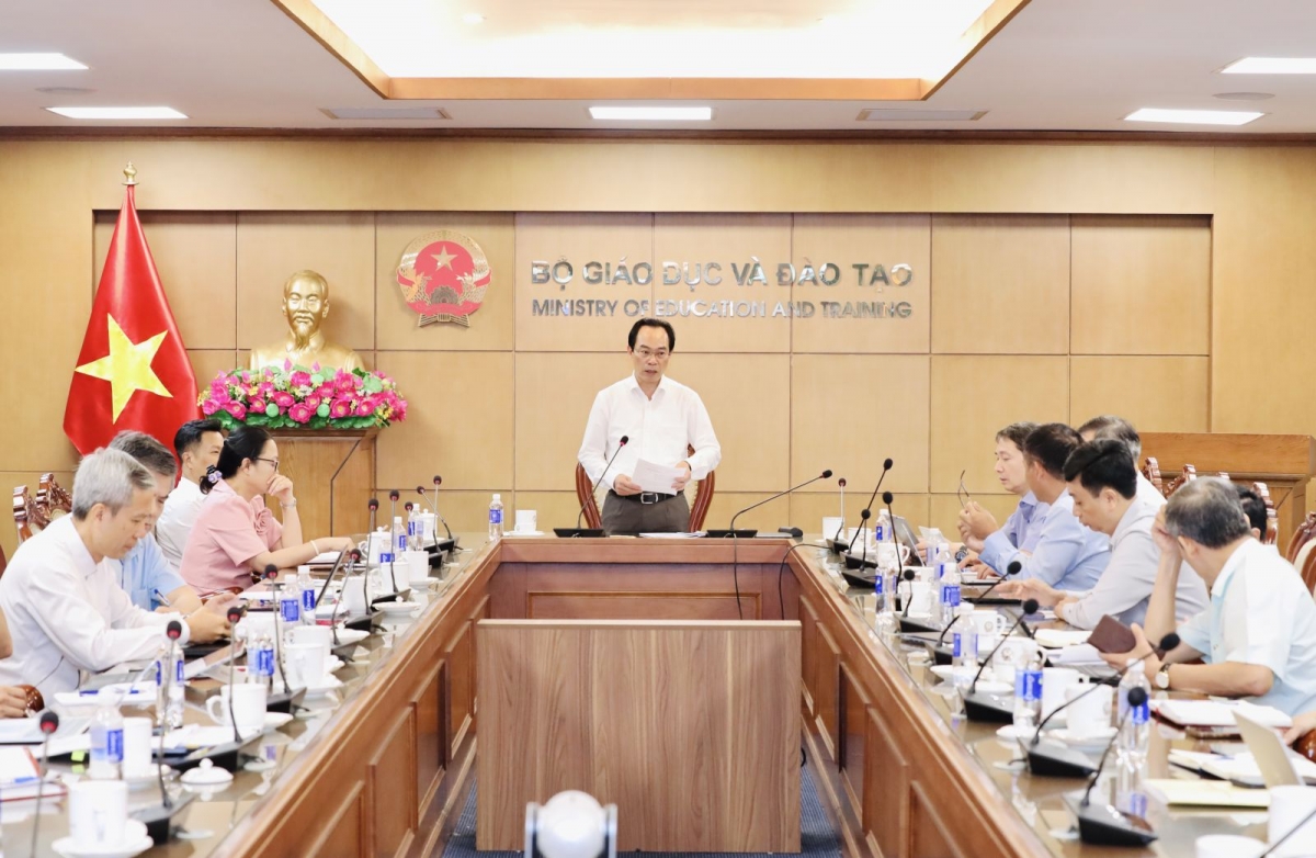 Bộ GDĐT đẩy mạnh hoàn thiện thể chế, phát triển dữ liệu và các nền tảng số dùng chung