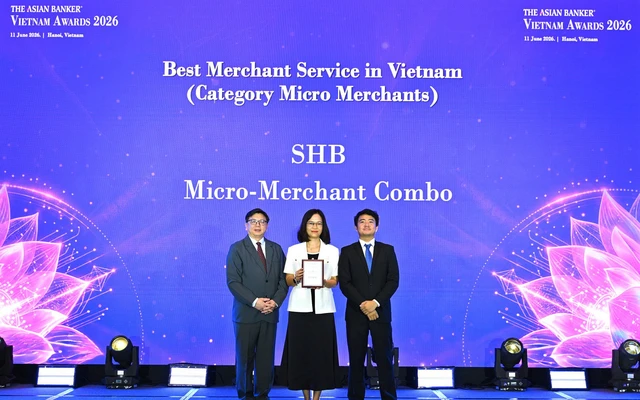Tin tức ngân hàng nổi bật tuần qua: SHB được vinh danh với giải pháp tài chính dành cho tiểu thương xuất sắc
