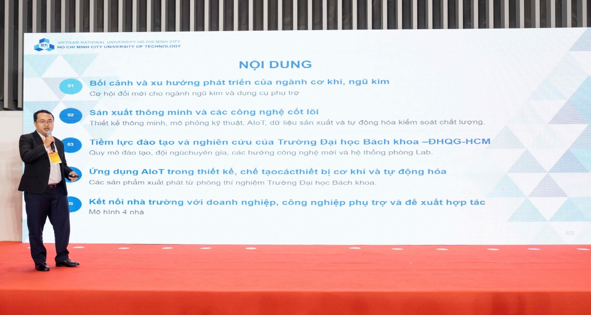 Cần xây dựng hệ sinh thái đổi mới sáng tạo trong nghành ngũ kim và dụng cụ phụ trợ