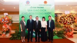 BIDV phối hợp vận hành khai trương hệ thống giao dịch các-bon
