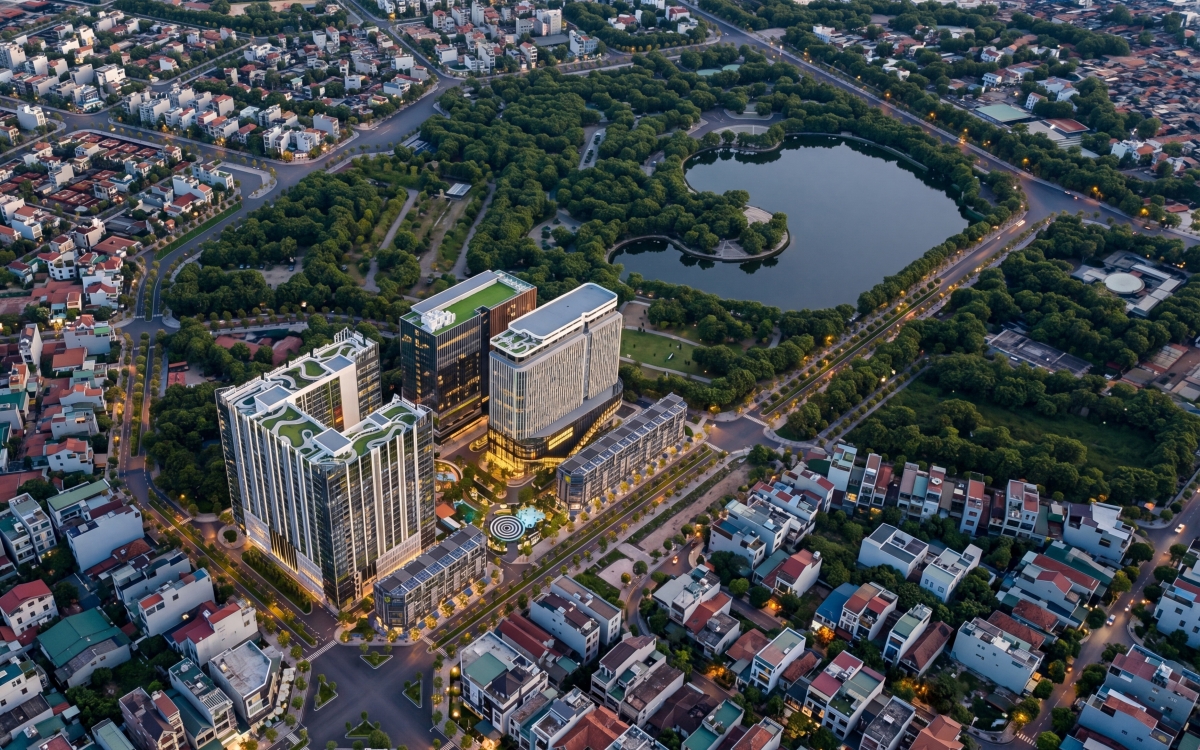 D’. Diamant Bleu: Chuẩn sống xanh đắt giá được “chế tác” giữa trung tâm Long Biên