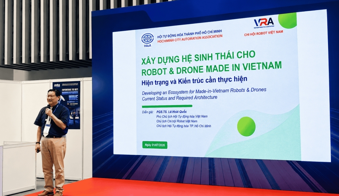 Xây dựng hệ sinh thái Robot “Made in Vietnam”: Liên kết để tạo sức bật cho ngành công nghiệp robot Việt