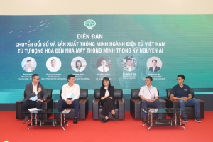Doanh nghiệp điện tử Việt Nam tăng tốc chuyển đổi số với AI và Smart Factory