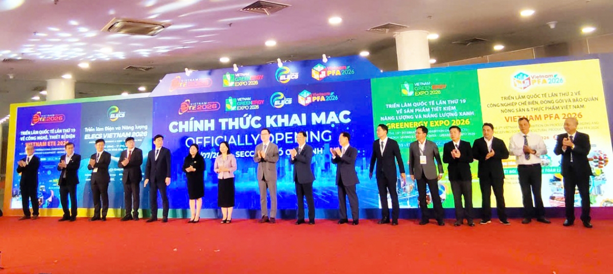 Thúc đẩy chuyển đổi năng lượng, phát triển kinh tế xanh qua các triển lãm đồng tổ chức tại TP. Hồ Chí Minh