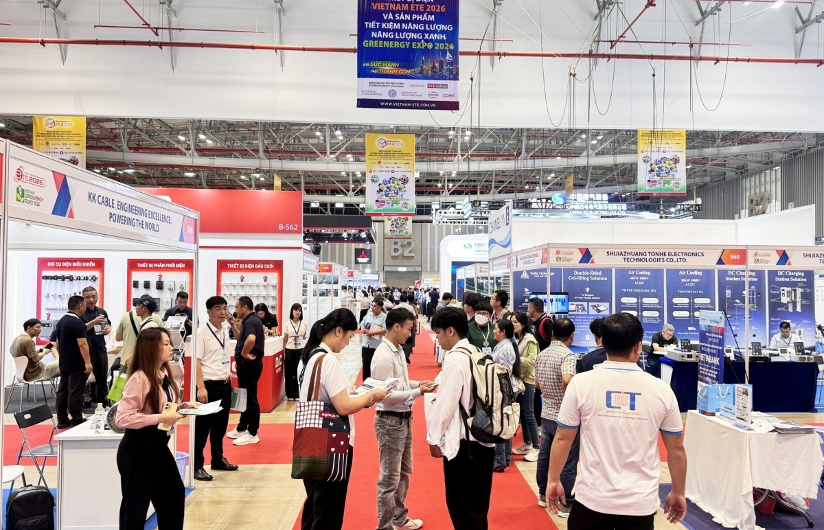 Thúc đẩy chuyển đổi năng lượng, phát triển kinh tế xanh qua các triển lãm đồng tổ chức tại TP. Hồ Chí Minh