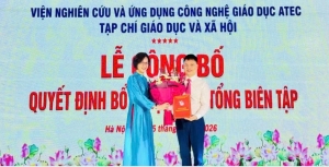 Tạp chí Giáo dục và Xã hội có Phó Tổng biên tập mới
