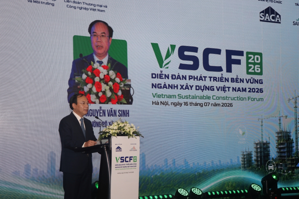 VSCF 2026: Hợp lực chuyển đổi xanh, kiến tạo tương lai Net Zero cho ngành Xây dựng Việt Nam